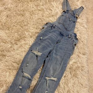 Jean denim overalls